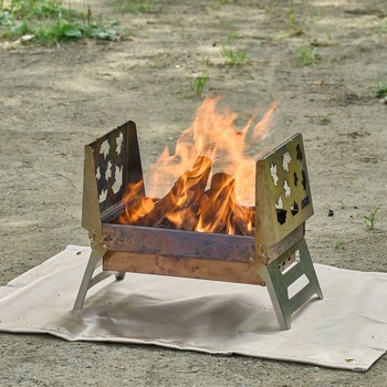 注文コード:82920297 たき火BBQベース - ロゴス
