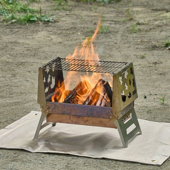 注文コード:82920297 たき火BBQベース - ロゴス