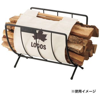 注文コード:82920446 薪ラックテーブル - ロゴス