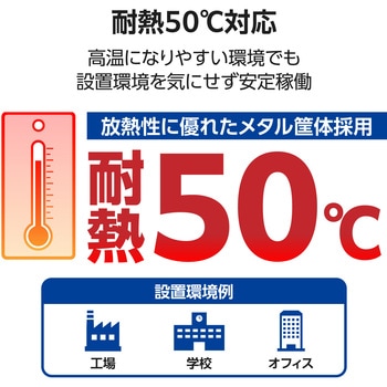 注文コード:82930106 スイッチングハブ 8ポート+SFP+×2 Webスマート 金属筐体 静音 VLAN/QoS/LAG 省エネ(IEEE 802.3az) - エレコム