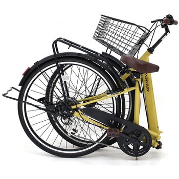 注文コード:82951359 ACTIVE PLUS ノーパンク26インチ6段折畳みシティサイクル - Mimugo