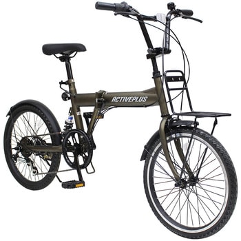注文コード:82951368 ACTIVE PLUS ノーパンク20インチ6段折畳み自転車 - Mimugo