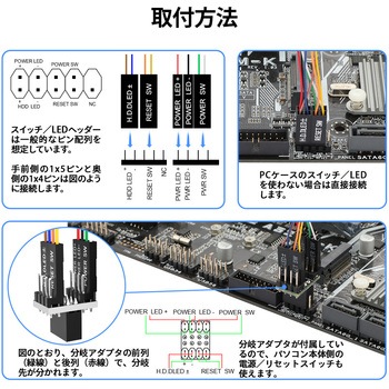 注文コード:82953145 電源/リセットスイッチ 有線リモコン メカニカル - アイネックス