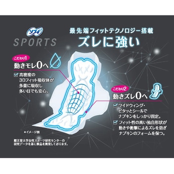 注文コード:83005268 ソフィSPORTS230羽つき - ユニ・チャーム