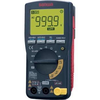 注文コード:83051730,83051739 デジタルマルチメータ(工業メンテナンス向け) - 三和電気計器