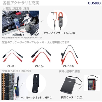 注文コード:83051730,83051739 デジタルマルチメータ(工業メンテナンス向け) - 三和電気計器