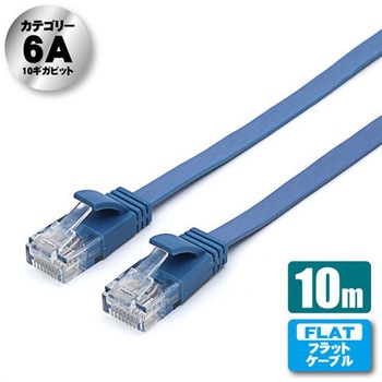 注文コード:83052737 CAT.6A フラットLANケーブル - JTT