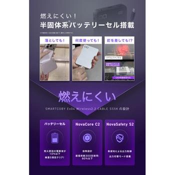 注文コード:83052807 SP SMARTCOBY Ex04 Wireless2.2 CABLE SS5K ホワイト - CIO