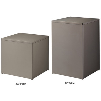 注文コード:83059570,83059746 簡易組立角柱ステージ 幅60×奥行60cm スチールクリア〔ストエキオリジナル〕 - ストア・エキスプレス