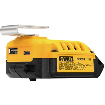注文コード:83113829 18V Li-ion USB PDポータブル充電器 - DEWALT