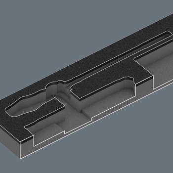 注文コード:83596794 ウレタン入りツールチェックビットセット Wera