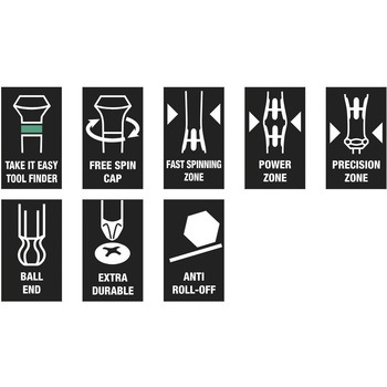 注文コード:83601089 (Ball-Hex)ドライバ-(精密用) Wera