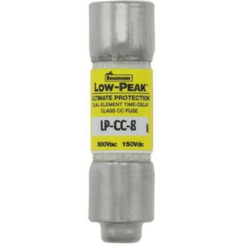 Eaton 管ヒューズ 8A 10 x 38mm 150 V dc, 600V ac (タイムラグ) LP-CC-8 EATON(イートン)