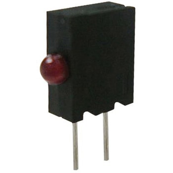 注文コード:84016889 キングブライト 基板用LED表示灯 赤 直角 40 ° スルーホール実装 KINGBRIGHT