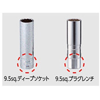 注文コード:84301624 スパークプラグレンチセット - エスコ