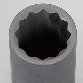 注文コード:84304056 1/2"DR インパクト用ハブナットソケットセット - エスコ