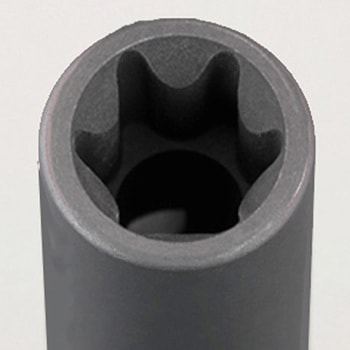 注文コード:84304056 1/2"DR インパクト用ハブナットソケットセット - エスコ