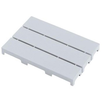 注文コード: 297x444mm すのこ プラスチック製/グレー エスコ