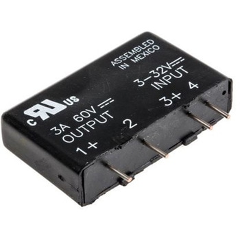 Sensata Crydom ソリッドステートリレー 最大負荷電流:3 A 最大負荷電圧:60 V dc 基板実装, MPDCD3 Sensata / Crydom
