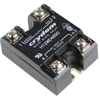 Sensata Crydom ソリッドステートリレー 最大負荷電流:90 A 最大負荷電圧:660 V ac パネルマウント, H12WD4890 Sensata / Crydom