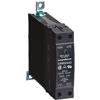 Sensata Crydom ソリッドステートリレー 最大負荷電流:30 A 最大負荷電圧:280 V rms DINレール, CKRD2430-10 Sensata / Crydom