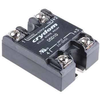 Sensata Crydom ソリッドステートリレー 最大負荷電流:10 A 最大負荷電圧:385 V dc 表面実装, D5D10 Sensata / Crydom
