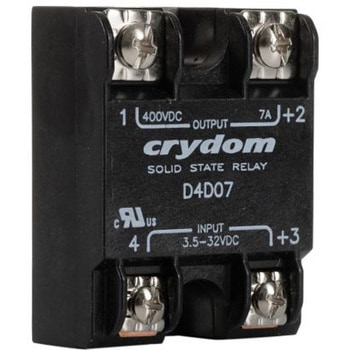 Sensata Crydom ソリッドステートリレー 最大負荷電流:7 A 最大負荷電圧:400 V 表面実装, D4D07 Sensata / Crydom
