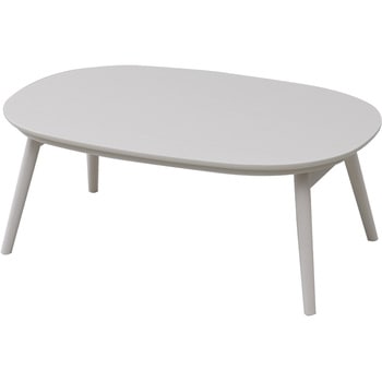 注文コード:84724257 こたつ本体 こたつテーブル90×60cm 楕円型 丸型 - YAMAZEN(山善)
