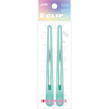 注文コード:84780556 Eクリップ L パステルカラー 袋入 - 五力工業