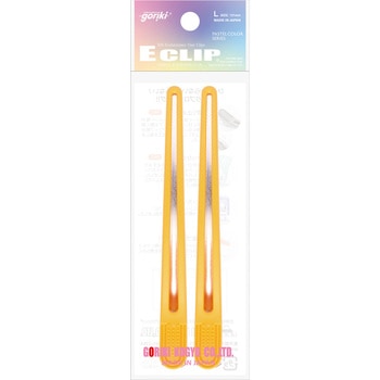 注文コード:84780678 Eクリップ L パステルカラー 袋入 - 五力工業