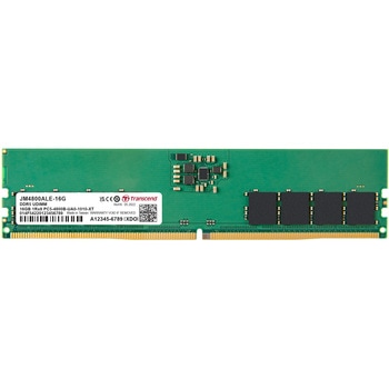 注文コード:84870059 デスクトップPC用メモリ DDR5 4800 U-DIMM - TRANSCEND(トランセンド)