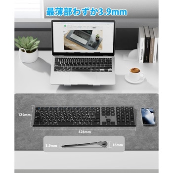 注文コード:84870165 Bluetooth&2.4Gワイヤレスキーボード&マウスセット GB - iClever