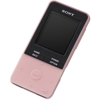 NW-S310シリーズ専用 シリコンケース ライトピンク SONY(ソニー)