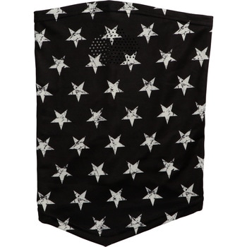 注文コード:85485664 PIPES UVカット ストレッチ ネックウォーマー ブラックスター PNW-05 RIDEZ(ライズ)