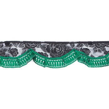 注文コード:85524837,85524943,85525056,85525169 フロントカーテン 波型 バラ柄レース 雅