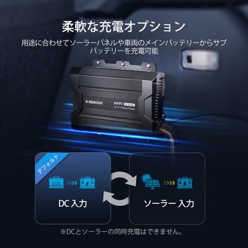 注文コード:86523109 12V 40A DC-DC MPPT走行充電器 - RENOGY JAPAN