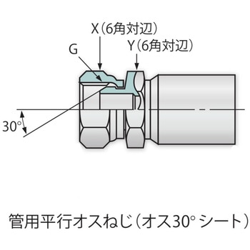 注文コード:02933730 PF1706 (両端ステンレス金具C+アダプタ付) 油圧ホース スリムタイプ パスカラート - fシリーズ (ネジサイズ3/8) - BRIDGESTONE(ブリヂストン)