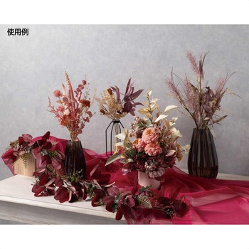注文コード:88454759 モーヴジニア造花アレンジ 高さ44cm - ストア・エキスプレス