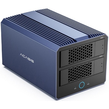 注文コード:88460219 ACASIS 4(2+2)Bay ハイブリッドHDD NVMe ドライブケース - ACASIS