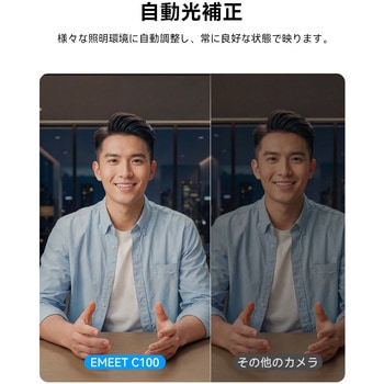 注文コード:88460411 EMEET SmartCam C100 - EMEET