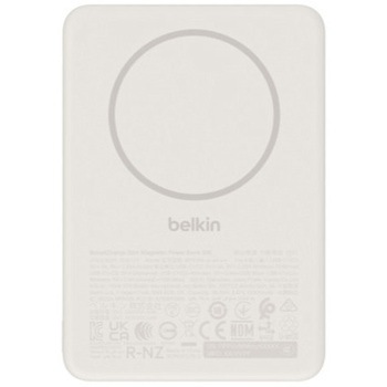 注文コード:88461050 BoostCharge 薄型 マグネット式モバイルバッテリー 10000mAh サンド - BELKIN(ベルキン)