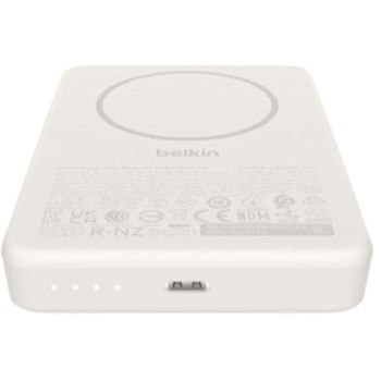 注文コード:88461050 BoostCharge 薄型 マグネット式モバイルバッテリー 10000mAh サンド - BELKIN(ベルキン)