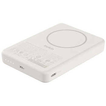 注文コード:88461050 BoostCharge 薄型 マグネット式モバイルバッテリー 10000mAh サンド - BELKIN(ベルキン)