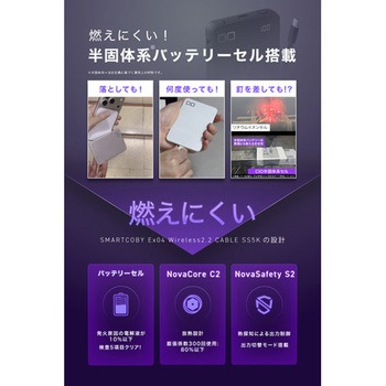 注文コード:88461217 SMARTCOBY Ex04 Wireless2.2 CABLE SS5K ホワイト - CIO