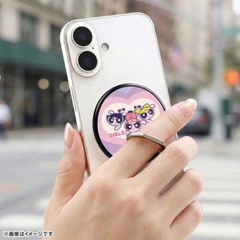 注文コード:88461725 パワーパフガールズ / magness マグネット ミラー スマホリング スタンド / パワーパフガールズ_2 - レイ・アウト