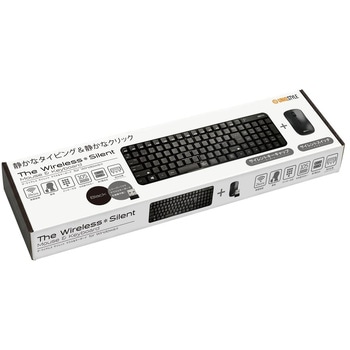 注文コード:88462276 ワイヤレスサイレントキーボード&マウス - uniq(ユニーク)