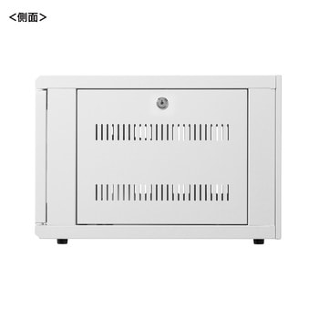 注文コード:88462389 19インチサーバーボックス 4U 壁掛け/卓上対応 - サンワサプライ