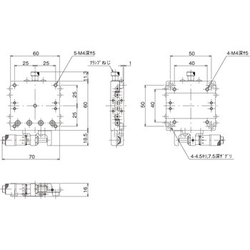 注文コード:88974977 ハイグレードXステージ 60×60(対称型) 中央精機
