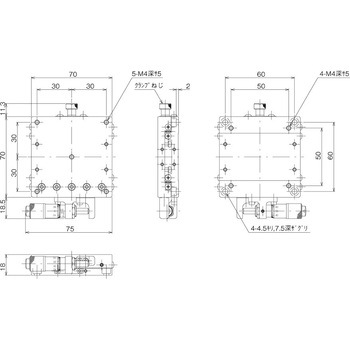注文コード:88975126 ハイグレードXステージ 70×70(対称型) 中央精機
