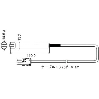 K熱電対温度計用プローブ アイ電子技研